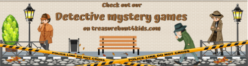 Beach mystery game for kids to print - Treasure hunt 4 Kids