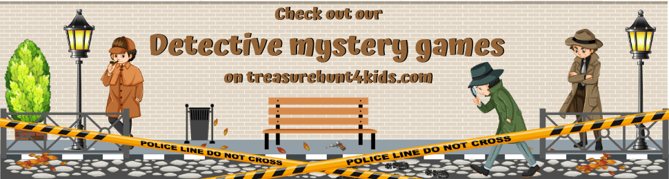 Detective mystery games for kids from 4 to 12 years old