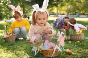 Printable Easter Egg treasure hunt for kids