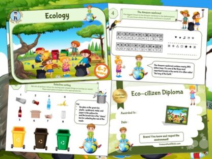 Ecology game and activity to print for kids