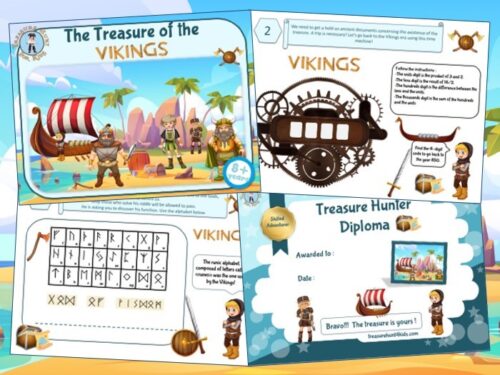 Printable Viking Treasure Hunt Ages 8-9 - Treasure hunt 4 Kids
