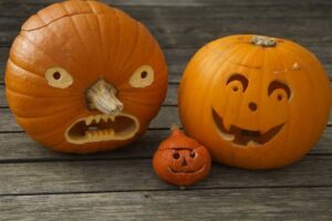 How to make a Halloween pumpkin