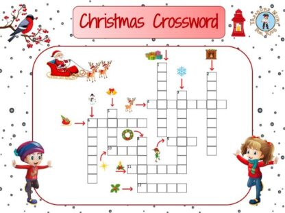 Christmas crossword puzzle