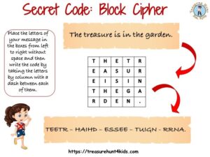 secret code for kids: block cipher
