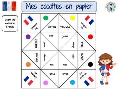 French color fortune teller