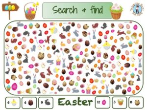 Easter search and find