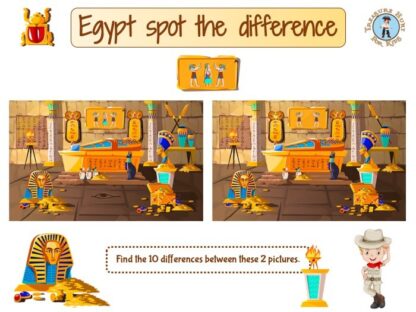 Egypt spot the difference