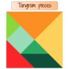 Printable tangram pieces for kids to print