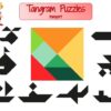 Printable tangram puzzles