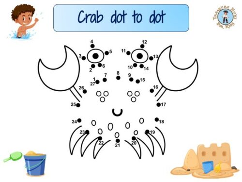 Crab dot to dot