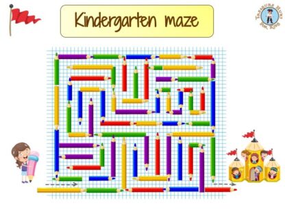 Kindergarten maze