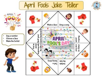 April fools joke teller