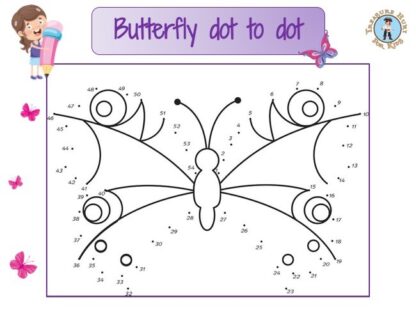 Butterfly dot to dot
