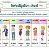 Candy investigation sheet