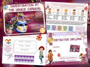 Carnival investigation game