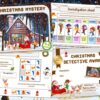 Printable Christmas detective adventure kit