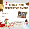 Christmas detective award