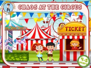 Detective mystery game to print at the circus