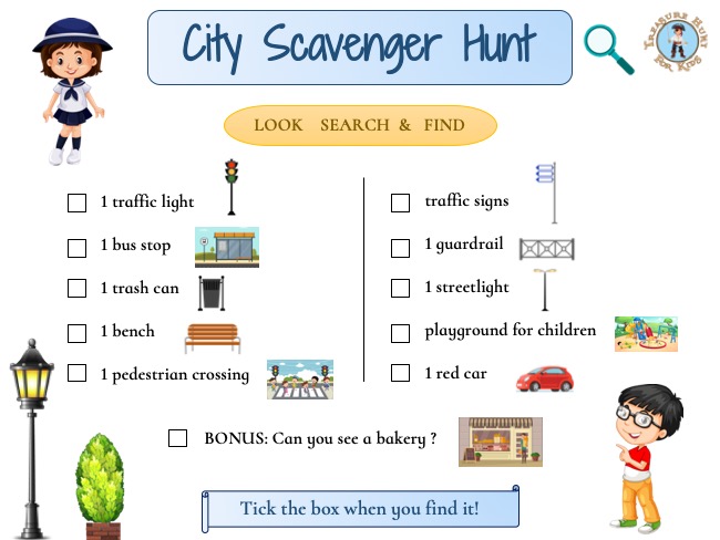 Scavenger Hunt Ideas For Adults Around Town