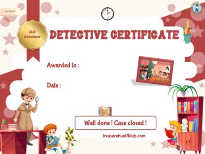 Detective Certificate