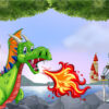 Printable dragon treasure hunt game