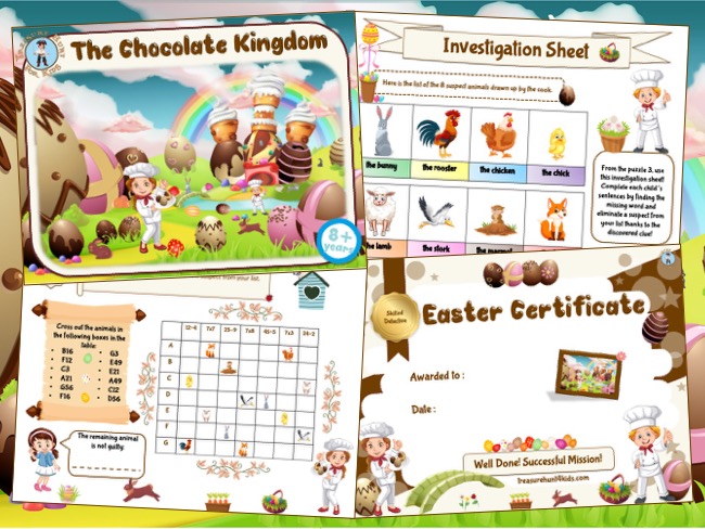 Easter investigation in the Chocolate Kingdom