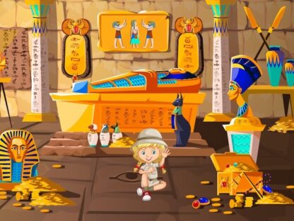 Egypt treasure hunt game for kids aged 8-9 years