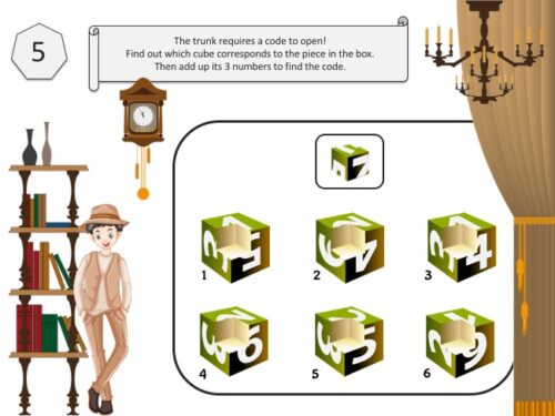 home escape room in the old manor treasure hunt 4 kids
