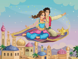 Fairy Tale party game - Print &amp; Play game kit - Treasure hunt 4 Kids