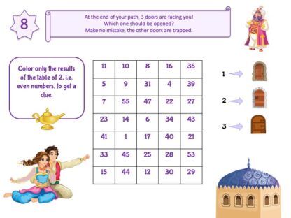 Fairy tale party game puzzle