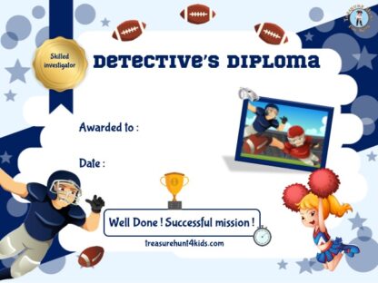 Football investigation detective diploma