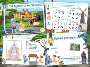 Treasure hunt : the knights to the rescue of the princess