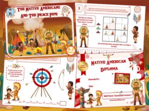 Indian printable game for kids birthday party