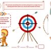 Native American treasure hunt for kids aged 4-5 years