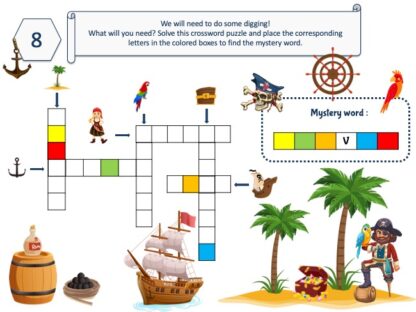 Pirate Island treasure hunt puzzle