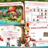 Pirates and fairies treasure hunt game for kids aged 6-7 years