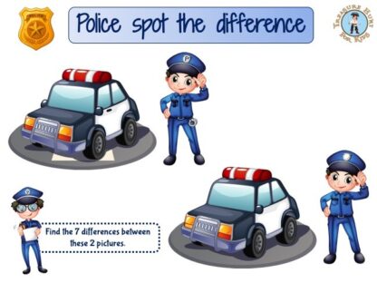 Police spot the difference