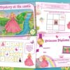 Princess birthday party treasure hunt game