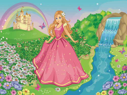 Princess treasure hunt Printable for kids