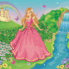 Princess treasure hunt party game for kids