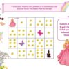 Princess treasure hunt party game for kids to print