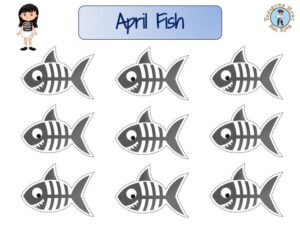 April Fool's Day games: French April fish to print