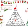 Christmas party game clue to print