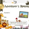 Savanna Adventurer's diploma