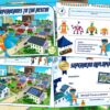 Superhero treasure hunt game for kids aged 4-5 years.