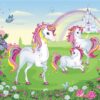 Unicorn treasure hunt game for kids aged 6-7 years