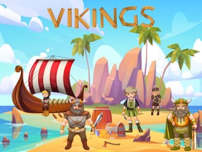 Viking birthday party game printables for kids aged 6-7 years