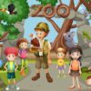 Print and play Zoo Adventure Game