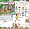 Zoo adventure party game