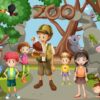 Zoo treasure hunt game to print for kids